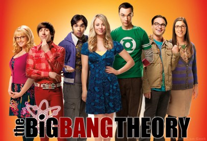 Big Bang Theory cast w logo