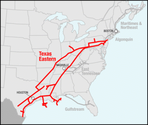 map_texas_eastern