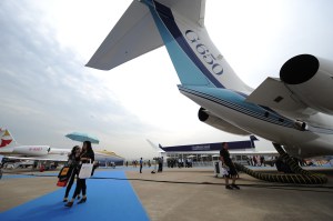 CHINA-ECONOMY-BUSINESS-AIRCRAFT-EXPO