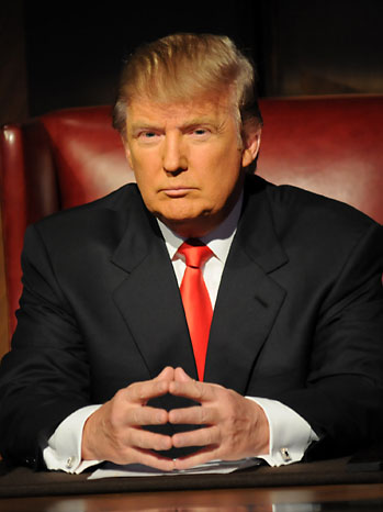 THE CELEBRITY APPRENTICE -- Episode 912 -- Pictured: Donald Trump -- Photo by: Ali Goldstein/NBC
