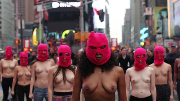 I don't get the pink mask.  